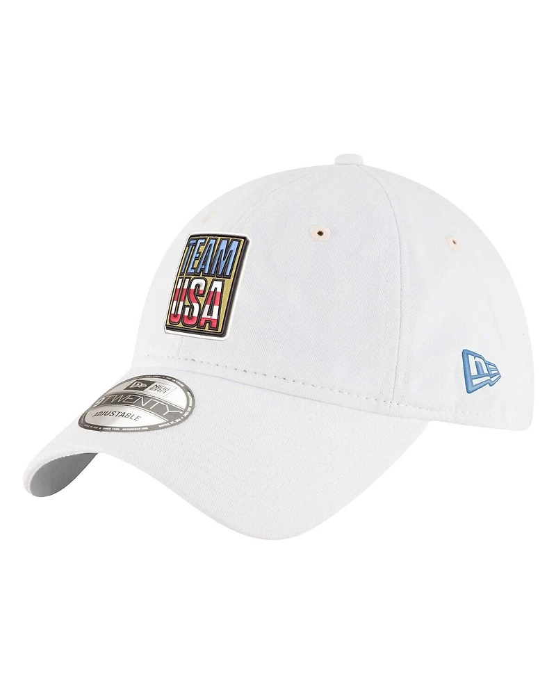 New Era Men's White Looney Tunes x Sq 9TWENTY Adjustable Hat
