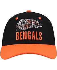 Mitchell & Ness Big Boys and Girls Black Cincinnati Bengals All In 2.0 Adjustable Hat
