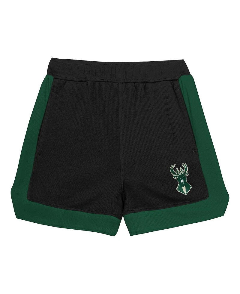Outerstuff Preschool Milwaukee Bucks Mesh Tank Top and Shorts Set