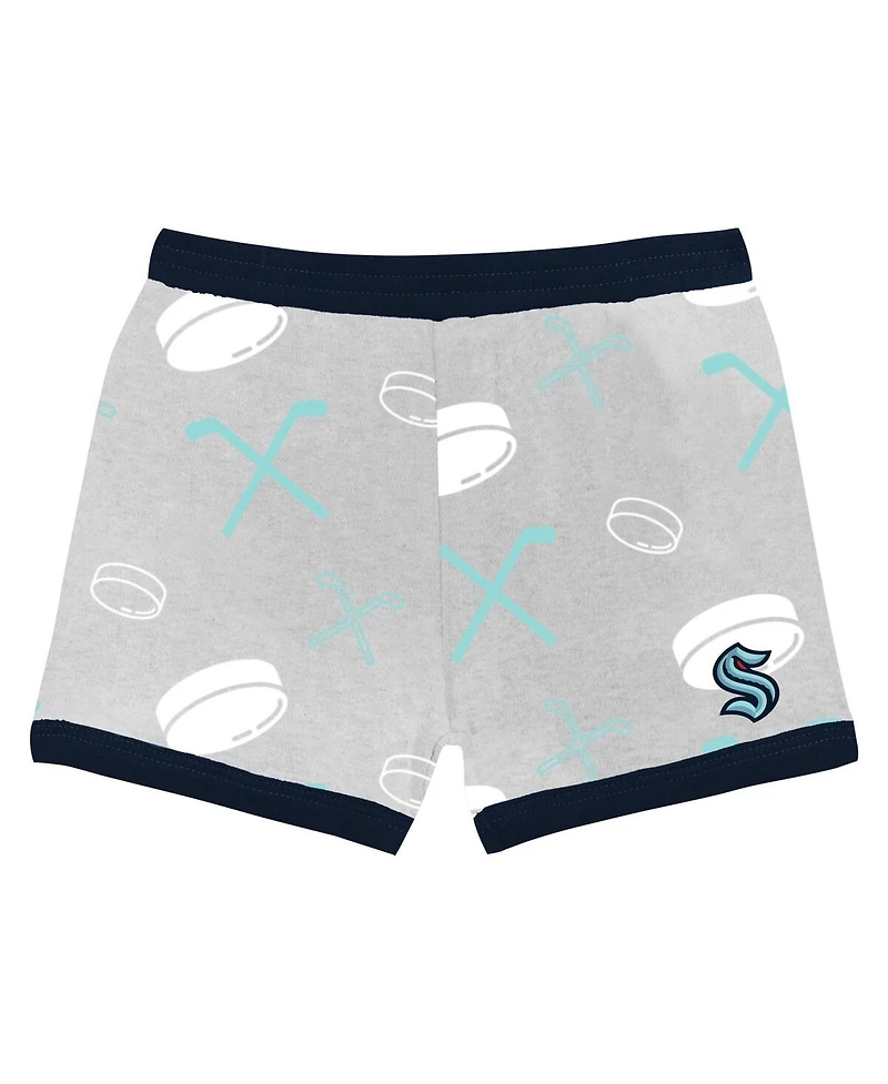 Outerstuff Toddler Seattle Kraken Disney Rookie Year T-Shirt Shorts Set