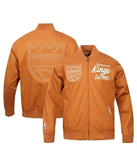 Pro Standard Men's Brown Sacramento Kings Paint The City Full-Zip Jacket