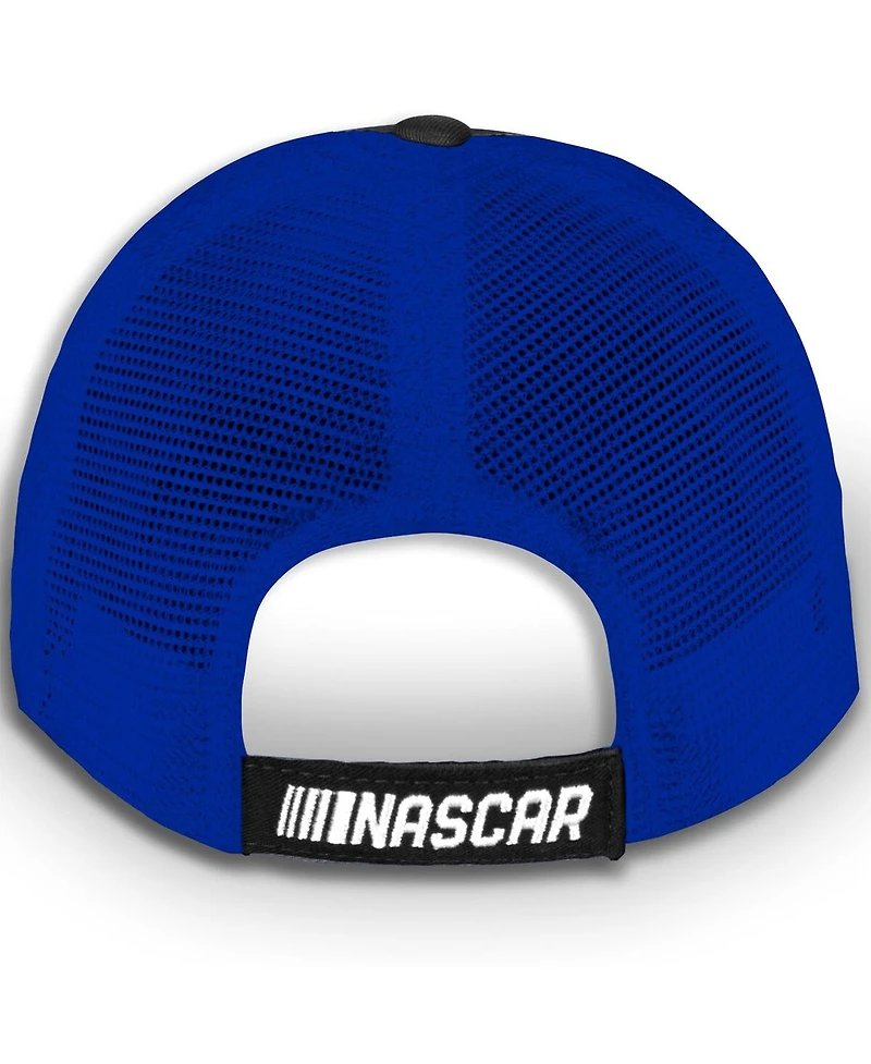 Checkered Flag Sports Big Boys and Girls Blue Chase Elliott Napa Trucker Adjustable Hat