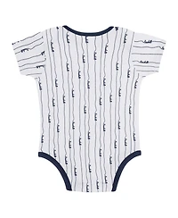 Outerstuff Big Boys and Girls Gray/White Tampa Bay Rays 2-Pack Play Ball Bodysuit Set