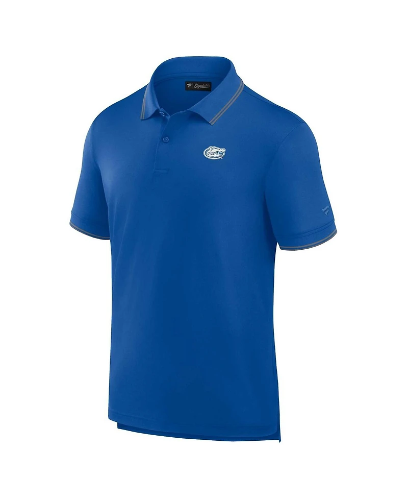 Fanatics Men's Royal Florida Gators Front Office Pique Polo Shirt