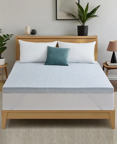Unikome 3" Ultra Soft Memory Foam Quilted Down Alternative Mattress Pad, Full