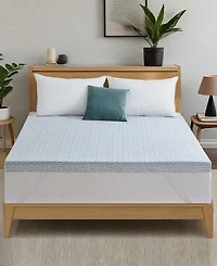 Unikome 3" Ultra Soft Memory Foam Quilted Down Alternative Mattress Pad, Full