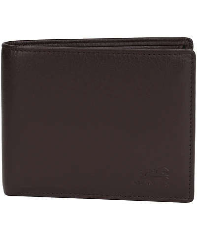 Mancini Men's Sonoma Rfid Secure Center Wing Wallet