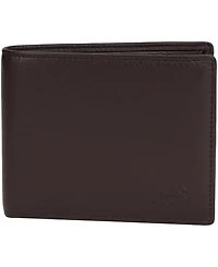 Mancini Men's Sonoma Rfid Secure Center Wing Wallet