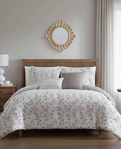 Hallmart Collectibles Lisandra Botanical 9-Pc. Comforter Set, Queen