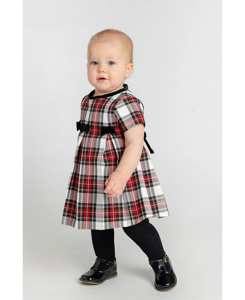 Florence Eiseman Plaid Dress With Bows