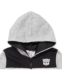 Transformers Toddler Boys Optimus Prime Bumblebee Megatron Half Zip Pullover Hoodie