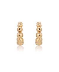 Ettika Bubble Huggie Hoops Earrings