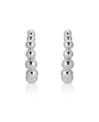 Ettika Bubble Ball Hoops Earrings