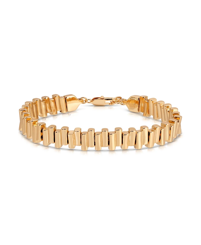 Ettika Everyday Link Chunky Rectangle Shape Bracelet