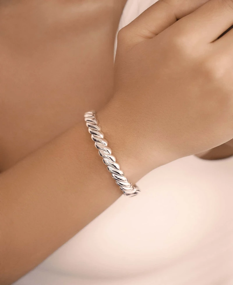 Ettika Twisted Stacking Slim Bangle