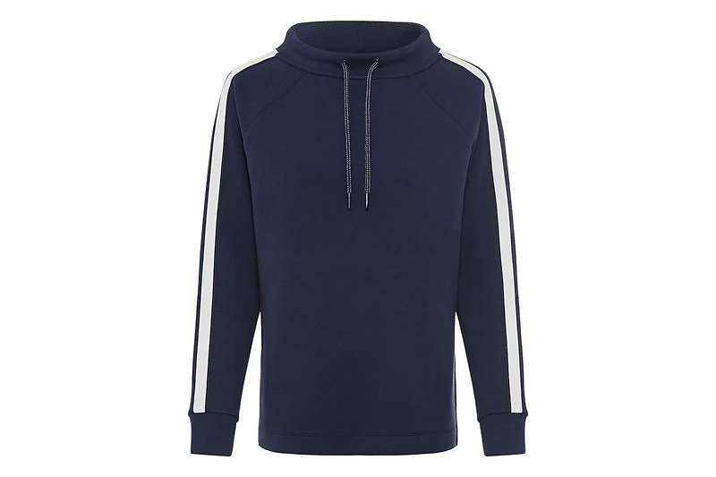 Olsen Women's Racer Stripe Jersey Knit Top