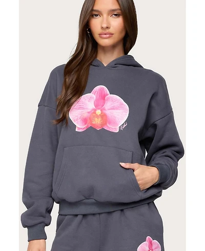 Edikted Women's Orchid Babe Hoodie