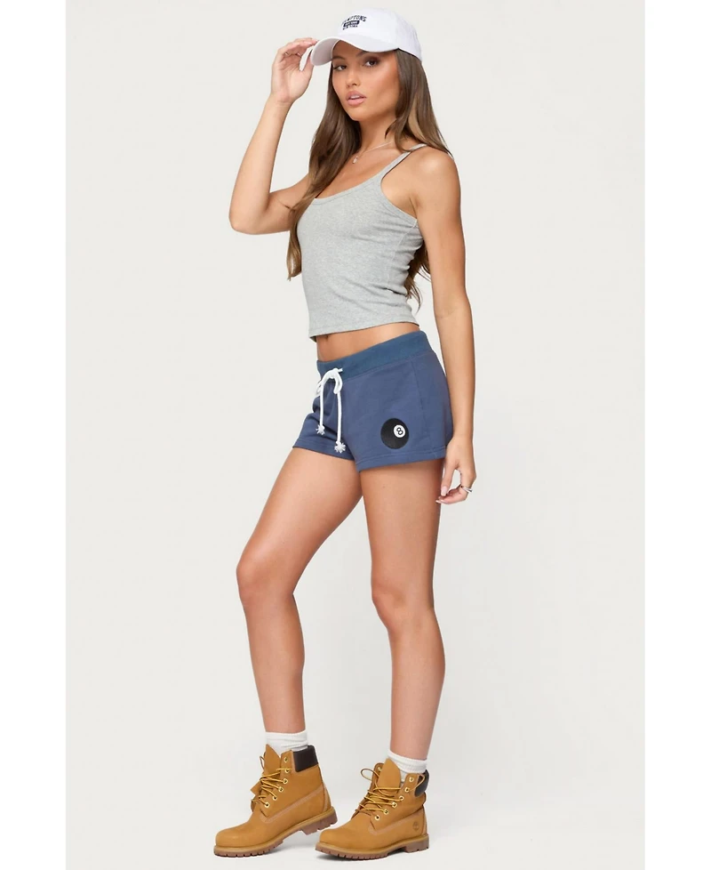 Edikted Women's Nelson Billiard Shorts