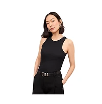 M.m.LaFleur Women's Aubry Layering Tank - Organic Ribbed Pima Cotton