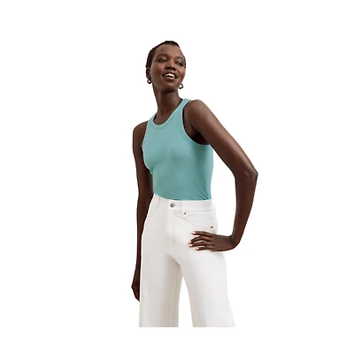 M.m.LaFleur Women's Aubry Layering Tank - Organic Ribbed Pima Cotton