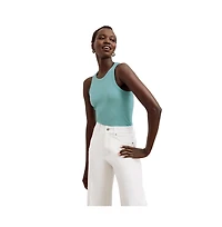 M.m.LaFleur Women's Aubry Layering Tank - Organic Ribbed Pima Cotton