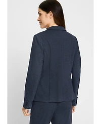 Olsen Women's Denim Look Blazer