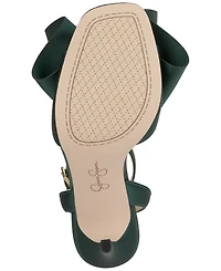 Jessica Simpson Women's Olivine Bow High-Heel Stiletto Dress Sandals