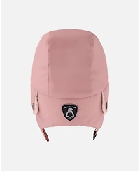 Deux par Baby Girls Lined Chapka Dusty Pink - Baby|Toddler