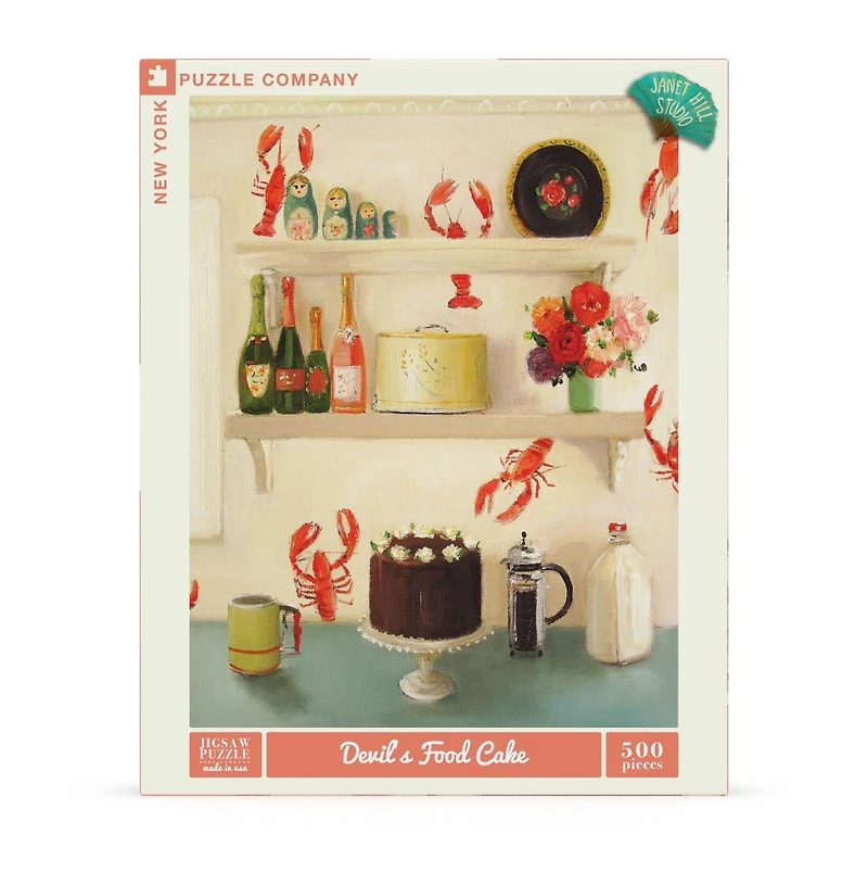 New York Puzzle Company Devil's Food Cake 500 Piece Puzzle