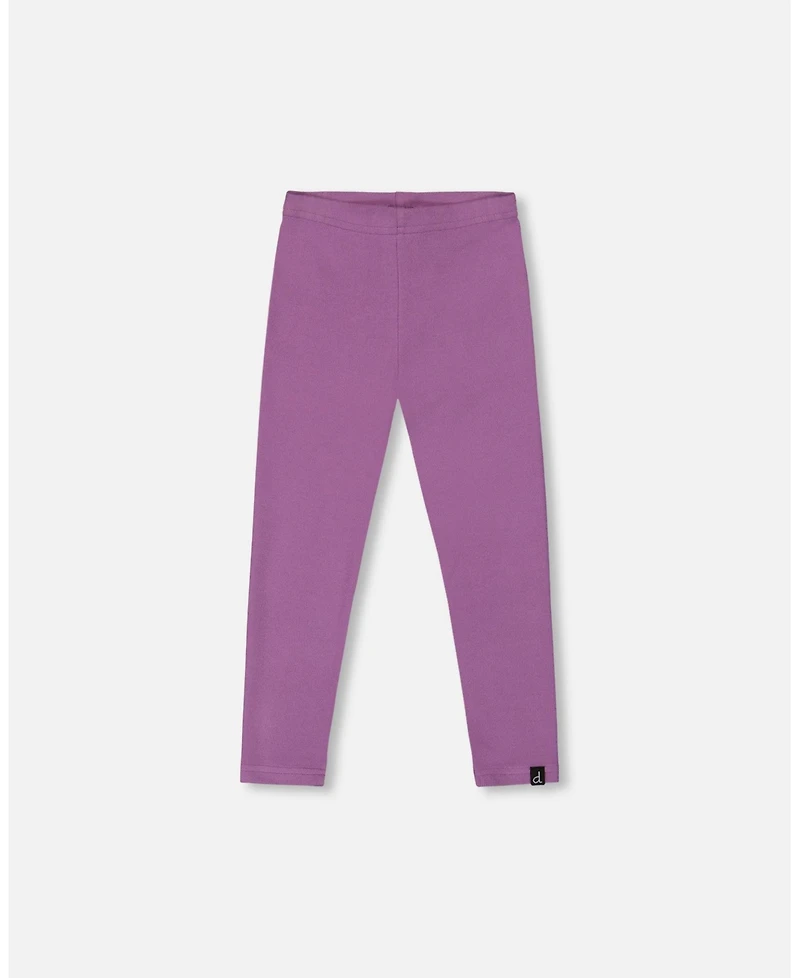 Deux par Girl Super Soft Ribbed Leggings Lavender - Toddler|Child