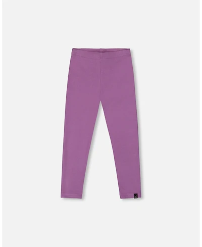 Deux par Girl Super Soft Ribbed Leggings Lavender - Toddler|Child