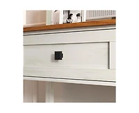Kitchen Cabinet Console Table with 2 Drawer and Bottom Storage Shelf