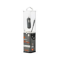 Ventev 12W Usb A Mini Car Charger and Usb A to Apple Lightning Cable-Gray