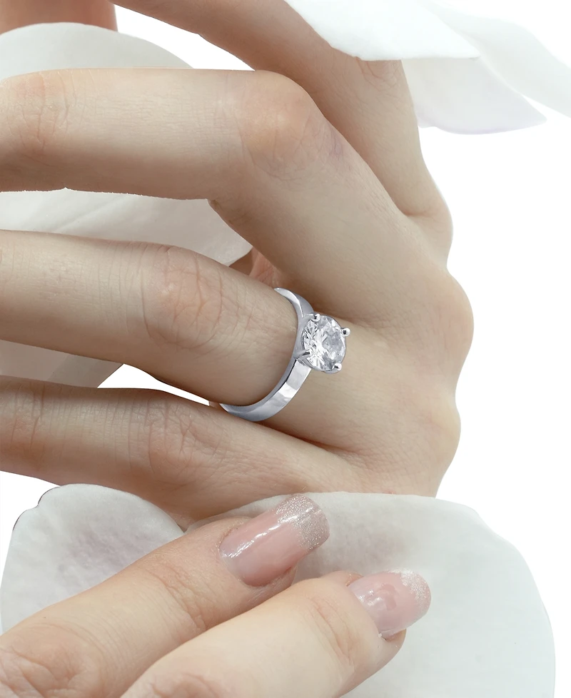 Gsi Certified Diamond Solitaire Engagement Ring (2 ct. t.w.) 14k White or Yellow Gold