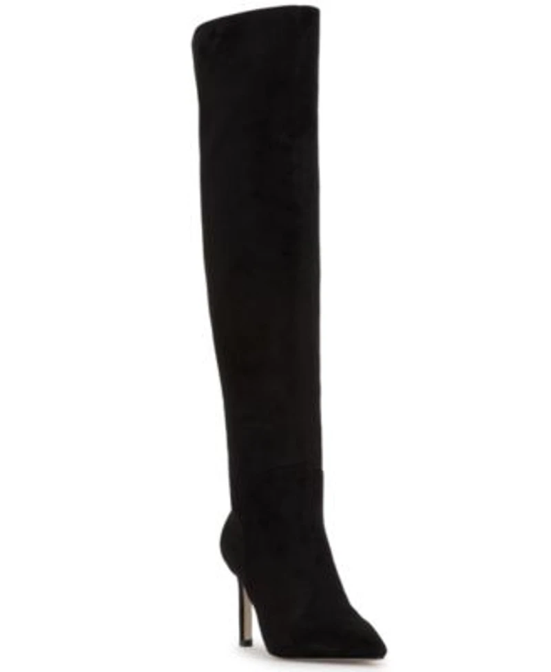 Jessica Simpson Womens Earon Over The Knee Stiletto Boots Regular Wide Calf