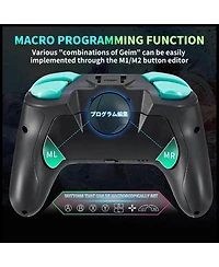Nbcp Wireless Switch 2 Controller for Nintendo Switch/Lite/Oled, Mouse Touch Back Buttons, Turbo, 6-Axis Gyro, Programmable, Wake Function