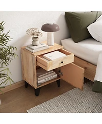 Streamdale Furniture Solid Wood Nightstand