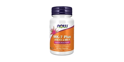 Now Foods Mk-7 Plus With K1 And Mk-4 ,90 Veg Capsules