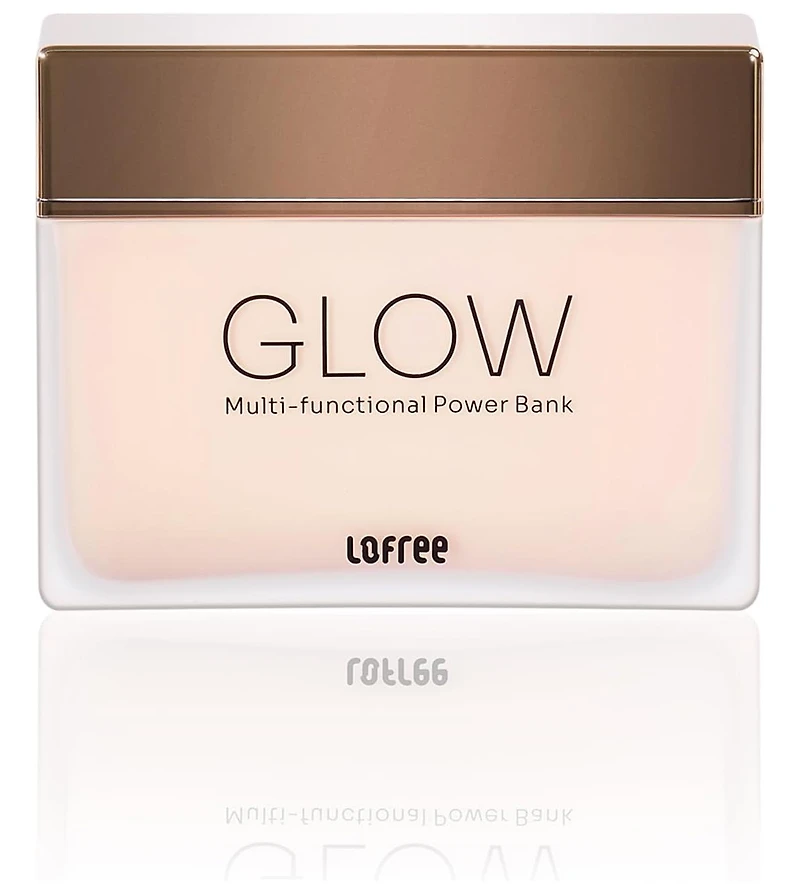 Lofree Glow Power Bank, 10,000mAh Portable Charger with Led Light Effects, 22.5W Fast Charging, Usb-c for iPhone, iPad