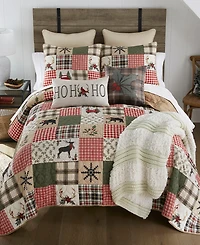 Your Lifestyle Holly Forest Patchwork 2-Pc. Quilt Set, Twin