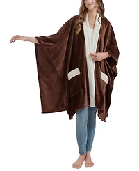 Premier Comfort Cozy Plush Printed Wrap, 50" x 70", Exclusively at Macy's