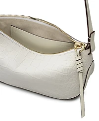 Radley London The Iris Faux Croc Small Zip Top Crossbody Bag