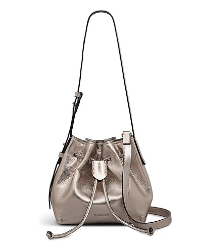 Radley London York Mews Metallic Mini Drawstring Shoulder Bag