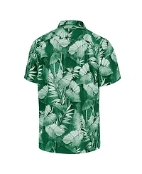 Tommy Bahama Men's Green New York Jets Big Tall Coast Nuevo Fronds IslandZone Button-Up Shirt