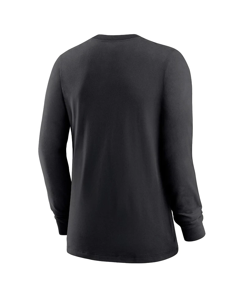 Nike Women's Black Colorado Rockies Authentic Collection Legend Performance Long Sleeve T-Shirt
