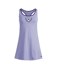 Adidas Women's Purple Washington Huskies Spring Fling Active Racerback Skort Dress