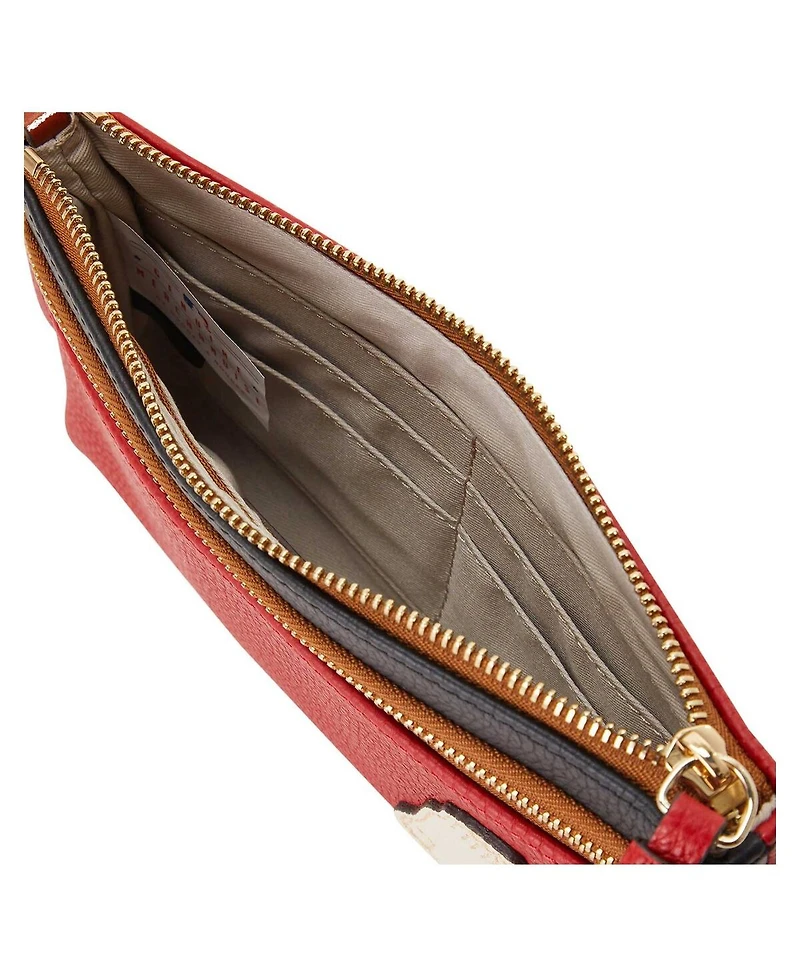 Dooney & Bourke Boston Red Sox Infield Double-Zip Wristlet