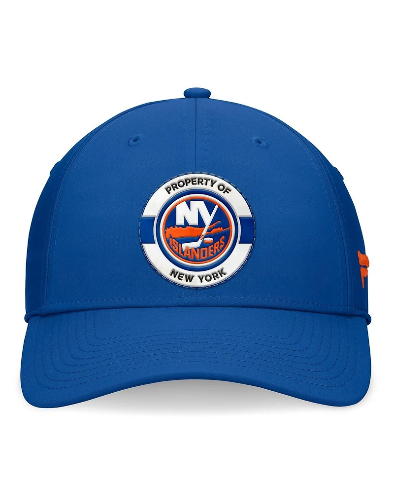 Fanatics Men's Blue New York Islanders Authentic Pro Training Camp Flex Hat