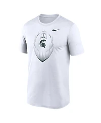 Nike Men's White Michigan State Spartans Primetime Legend Icon Performance T-Shirt