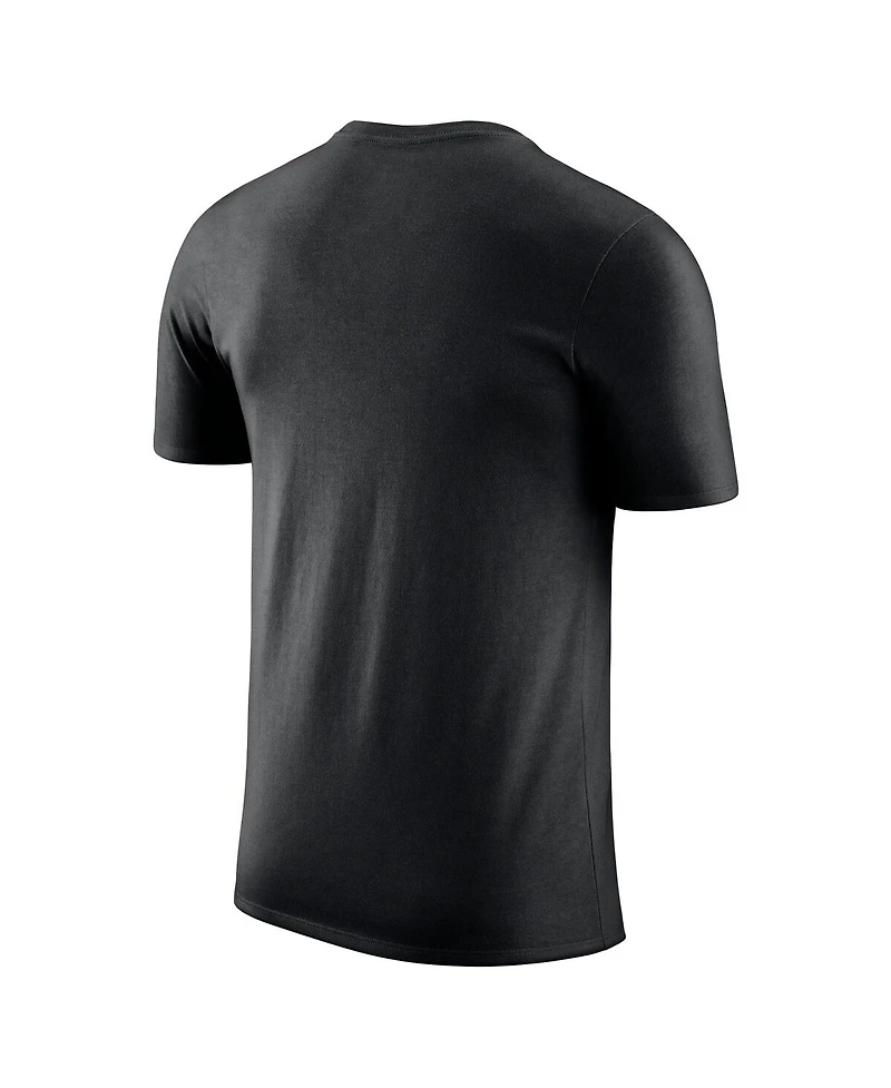 Jordan Men's and Women's Black Brooklyn Nets Essential Cities T-Shirt